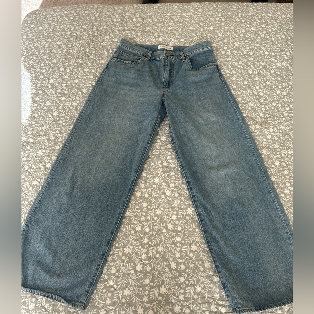 Denim Forum 90’s Winona Lo Rise Wide leg jeans